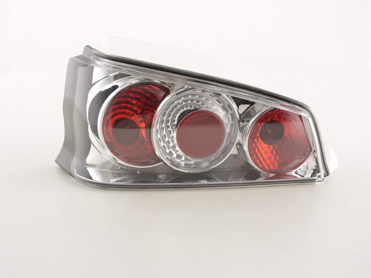 Rückleuchten Set Peugeot 106 Typ 1C 1A 92-95 chrom Rückleuchten Set Peugeot 106 Typ 1C 1A 92-95 chrom